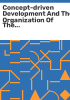 Concept-driven_development_and_the_organization_of_the_process_of_change