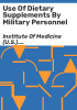 Use_of_dietary_supplements_by_military_personnel