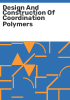 Design_and_construction_of_coordination_polymers