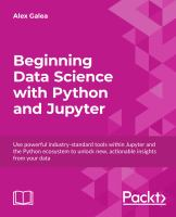 Beginning_data_analysis_with_python_and_Jupyter