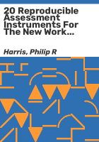 20_reproducible_assessment_instruments_for_the_new_work_culture