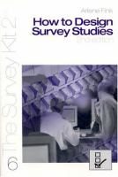 How_to_design_survey_studies
