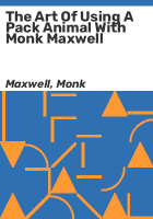 The_art_of_using_a_pack_animal_with_Monk_Maxwell