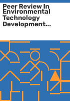 Peer_review_in_environmental_technology_development_programs