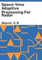 Space-time_adaptive_processing_for_radar