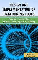 Design_and_implementation_of_data_mining_tools