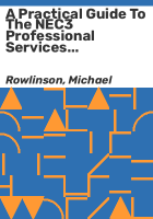 A_practical_guide_to_the_NEC3_professional_services_contract