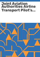Joint_Aviation_Authorities_airline_transport_pilot_s_licence_training