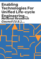 Enabling_technologies_for_unified_life-cycle_engineering_of_structural_components