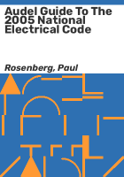 Audel_guide_to_the_2005_National_Electrical_Code