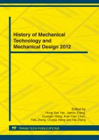 History_of_mechanical_technology_and_mechanical_design_2012