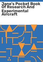Jane_s_pocket_book_of_research_and_experimental_aircraft