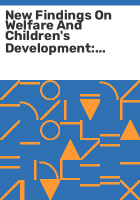 New_findings_on_welfare_and_children_s_development