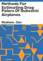 Methods_for_estimating_drag_polars_of_subsonic_airplanes