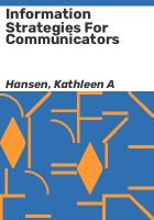 Information_strategies_for_communicators